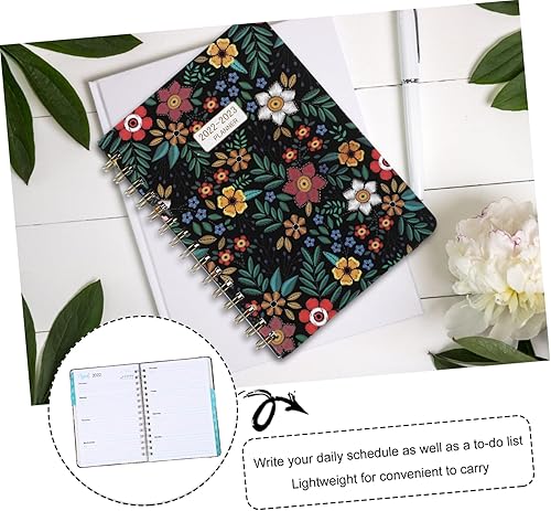 Miniatura 3 de MAGICLULU 4 Pcs 2022 2022 Agenda Meal Planning Planner Students Notepad 2022 Weekly Notebook The Office Notebook Wide Ruled Spiral Notebooks College