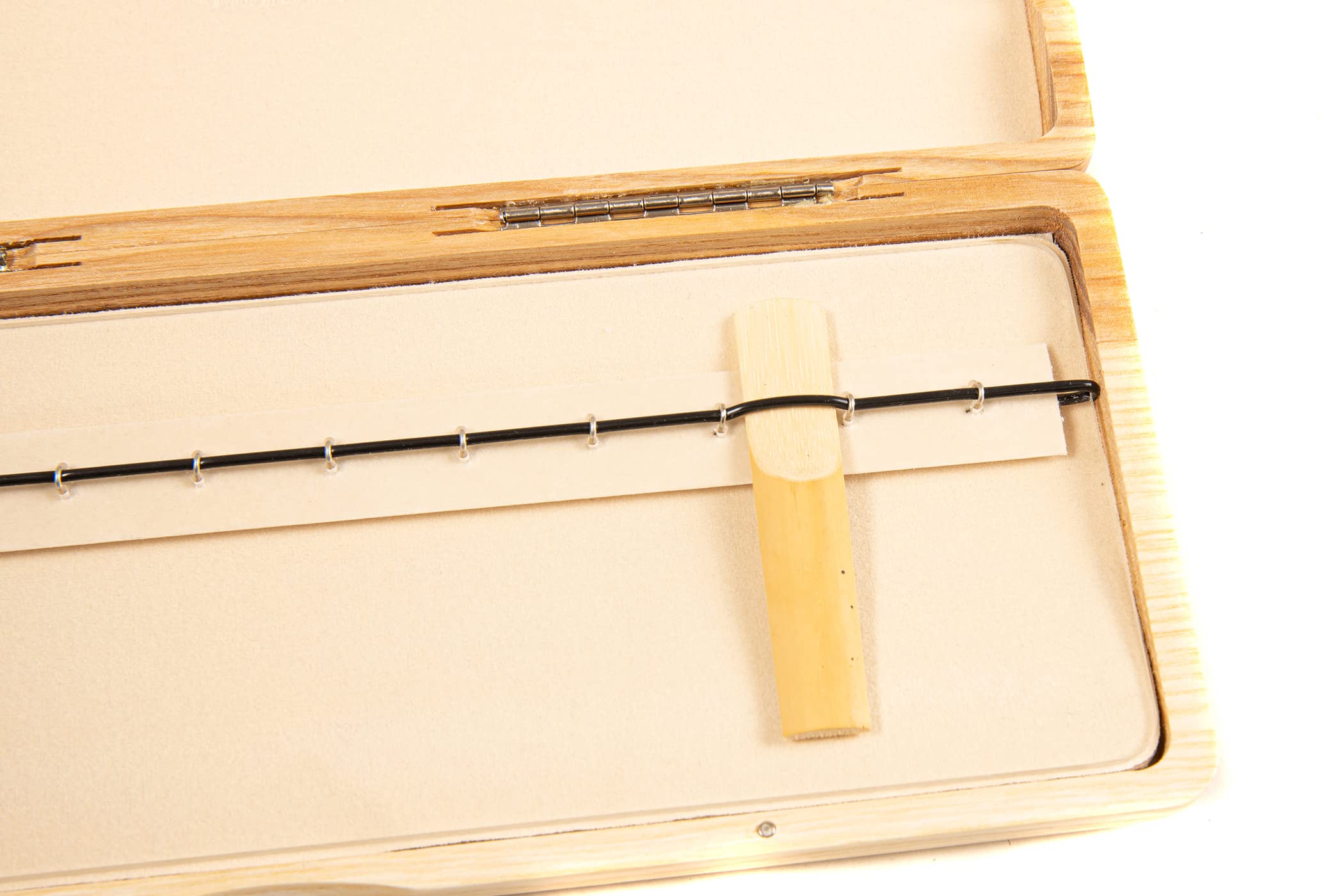 GEWA 751006 Estuche para Cañas Clarinete 12 Cañas Natural Lacado