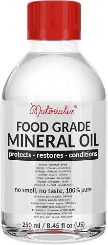Huile minérale de qualité alimentaire Materialix 