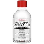Materialix Food Grade Mineral Oil - 8.45 fl oz | Cutting Board, Butcher Block Oil & Wood Conditioner for Bamboo, Knives, Stainless Steel & More