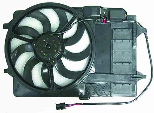 Vista 114 de TRQ Conjunto de ventilador de enfriamiento dual para radiador Compatible con 2004-2006 Lexus ES330 Toyota Camry 2004-2008 Solara LX3115111