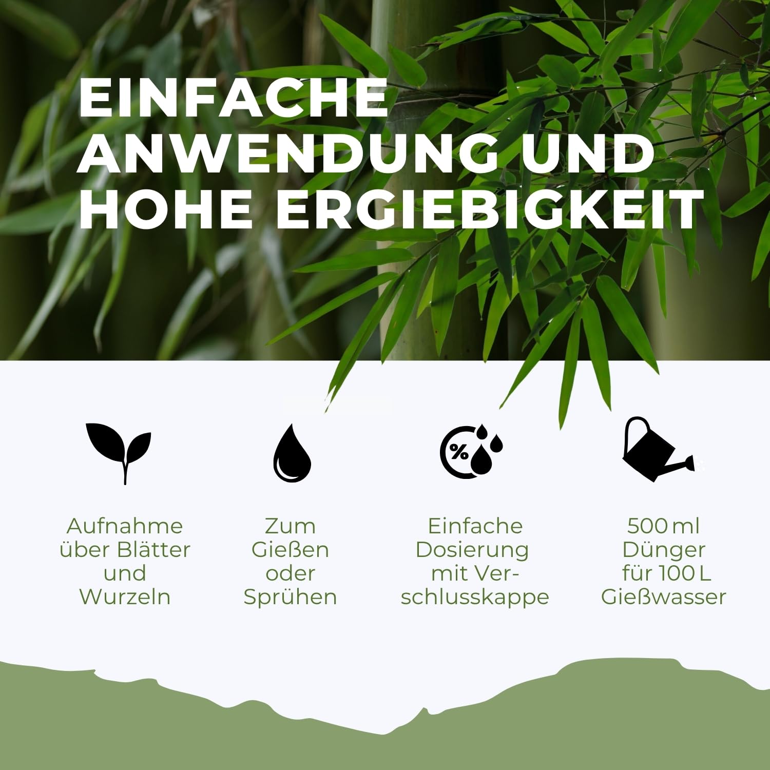 Flora Boost Bambus Dünger 5L, Flüssigdünger, Für bis zu 1000L Gießwasser