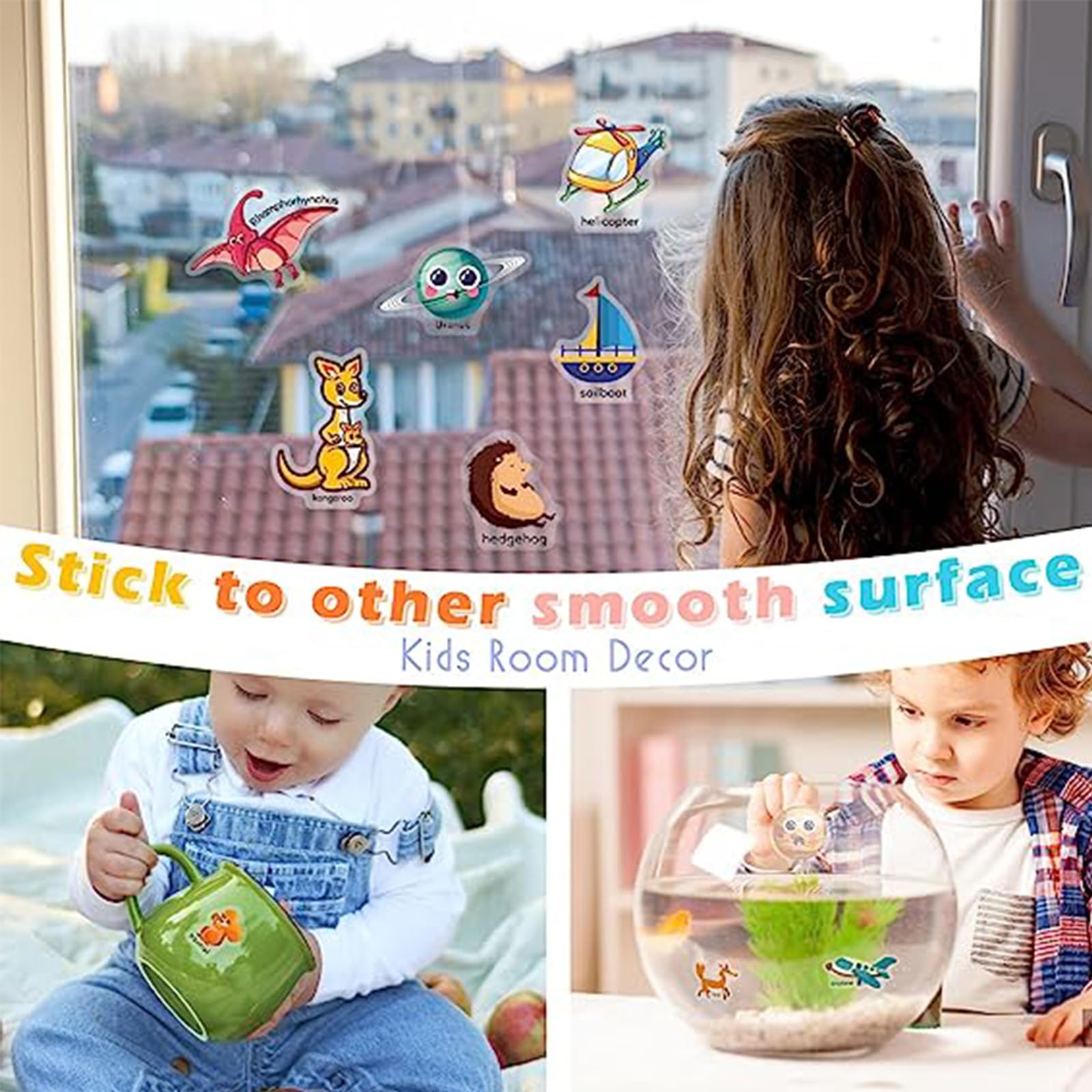 NEBURORA Libro de pegatinas de escenas de para niños de 3 a 4 años en adelante,88 pegatinas reutilizables de gelatina espacial, juego de pegatinas hinchadas, juguete educativo de aprendizaje sensorial NEBURORA Libro de pegatinas de escenas de para niños de 3 a 4 años en adelante,88 pegatinas reutilizables de gelatina espacial, juego de pegatinas hinchadas, juguete educativo de aprendizaje sensorial