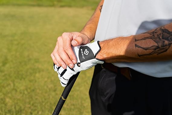 Bionic Men's Stablegrip 1.0 White Golf Glove
