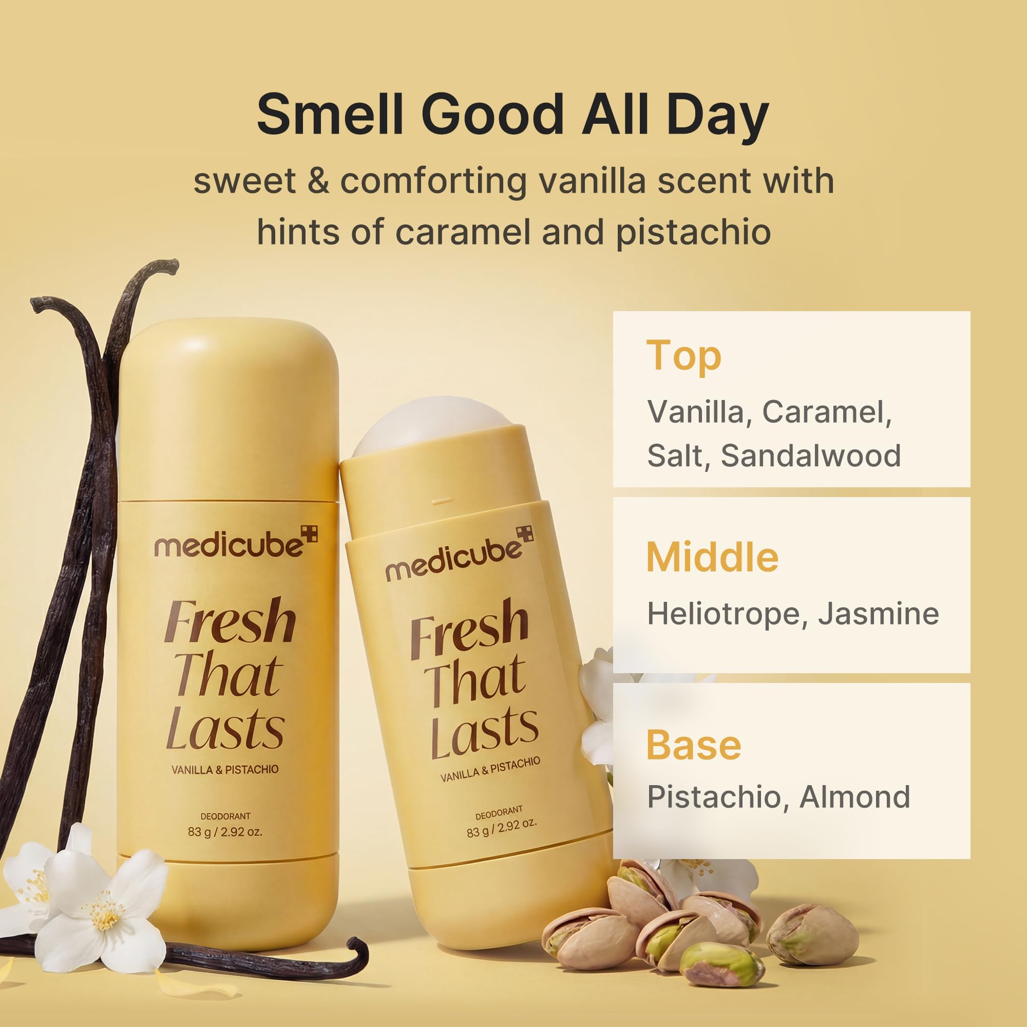 Medicube Deodorant - Kojic Acid & Vanilla -4
