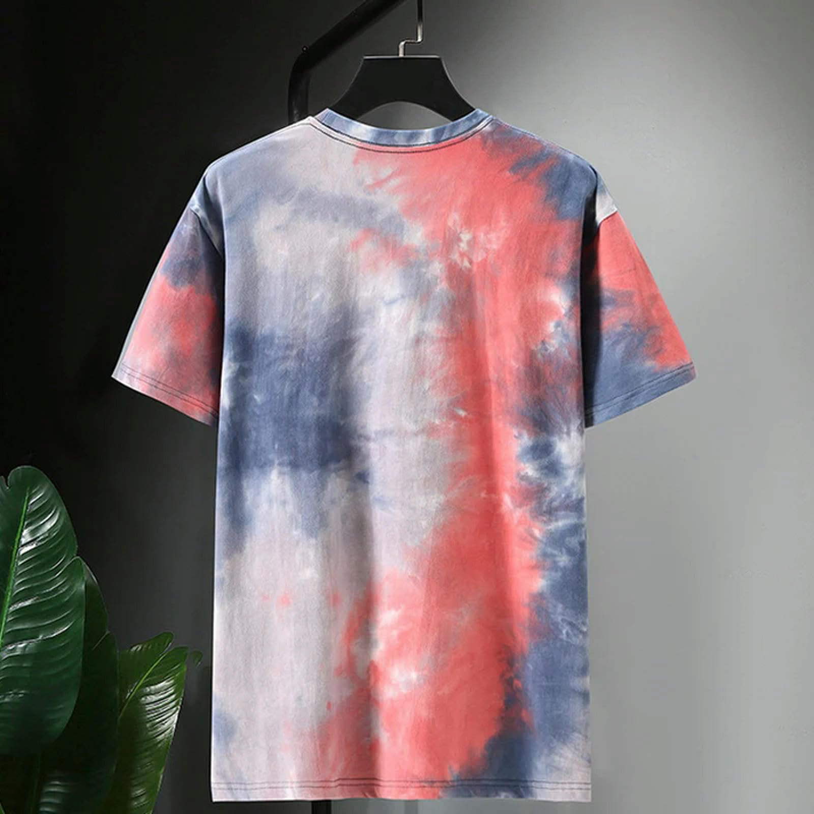 TEidea Męskie T-shirty T-shirty męskie duże rozmiary topy lato hip-hop casual workowate ubrania