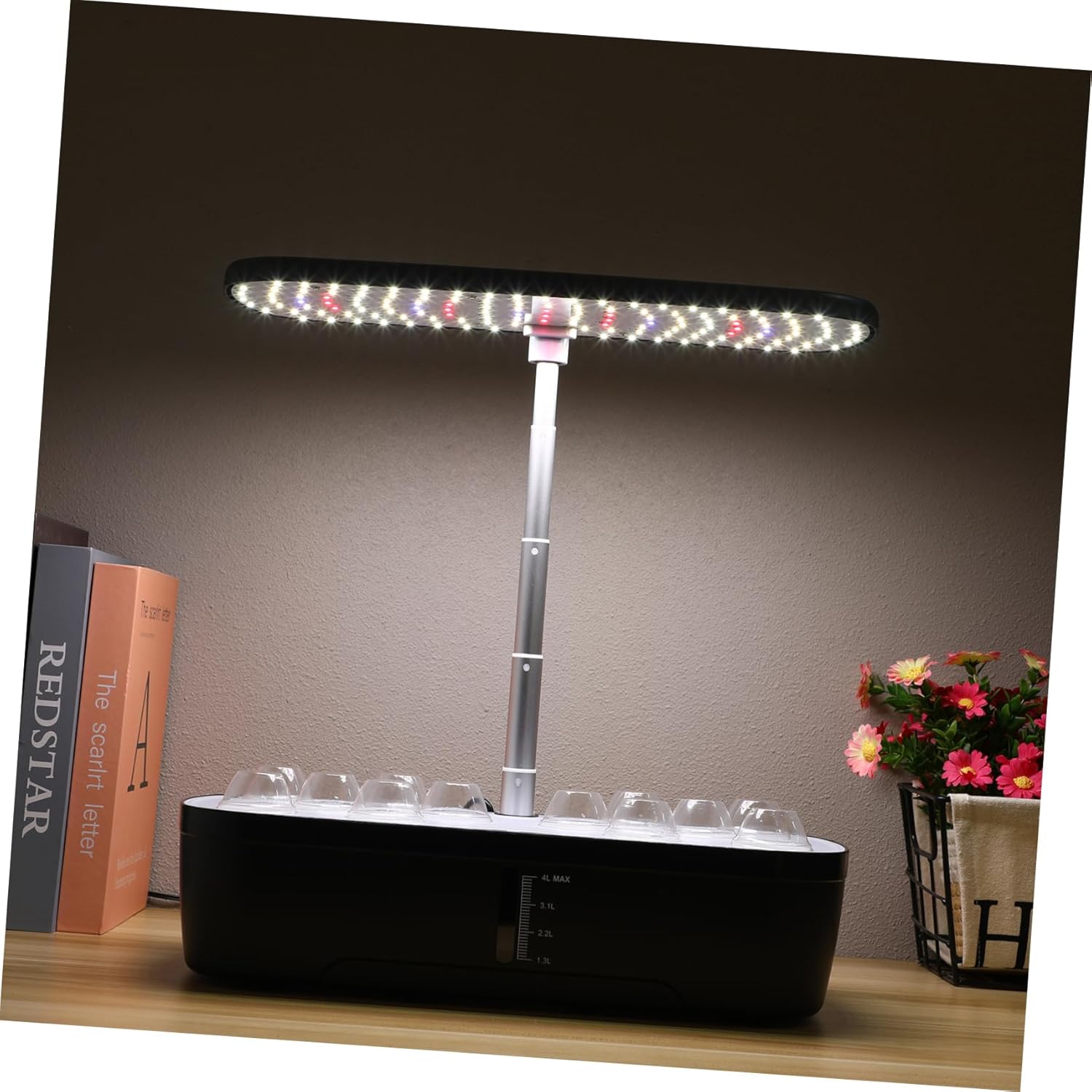 1set Indoor Hydroponic Plant Growing System with Multi-Porous Design Plant Capacity Complete Accessories for Gardening Suitable for Home Use and Easy Setup