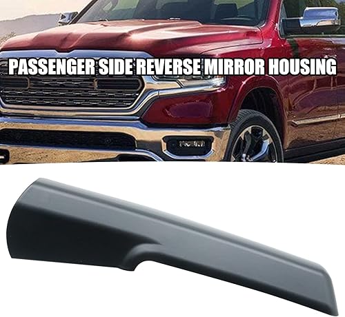 Miniatura 6 de VIKKSAER 68263392AA Tapa para espejo de remolque del lado derecho del pasajero, repuesto para Dodge RAM 2014-2019, 1500 2500 3500