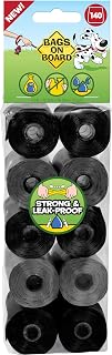 Bags On Board Dog Poo Bags | Strong, Leak Proof Dog Waste Bags | 140 Neutral Bags