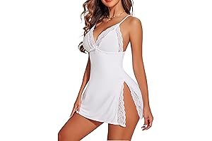 Women's Sultry Chemise Nightgown: Bridal Shower Lingerie Gift for Bride