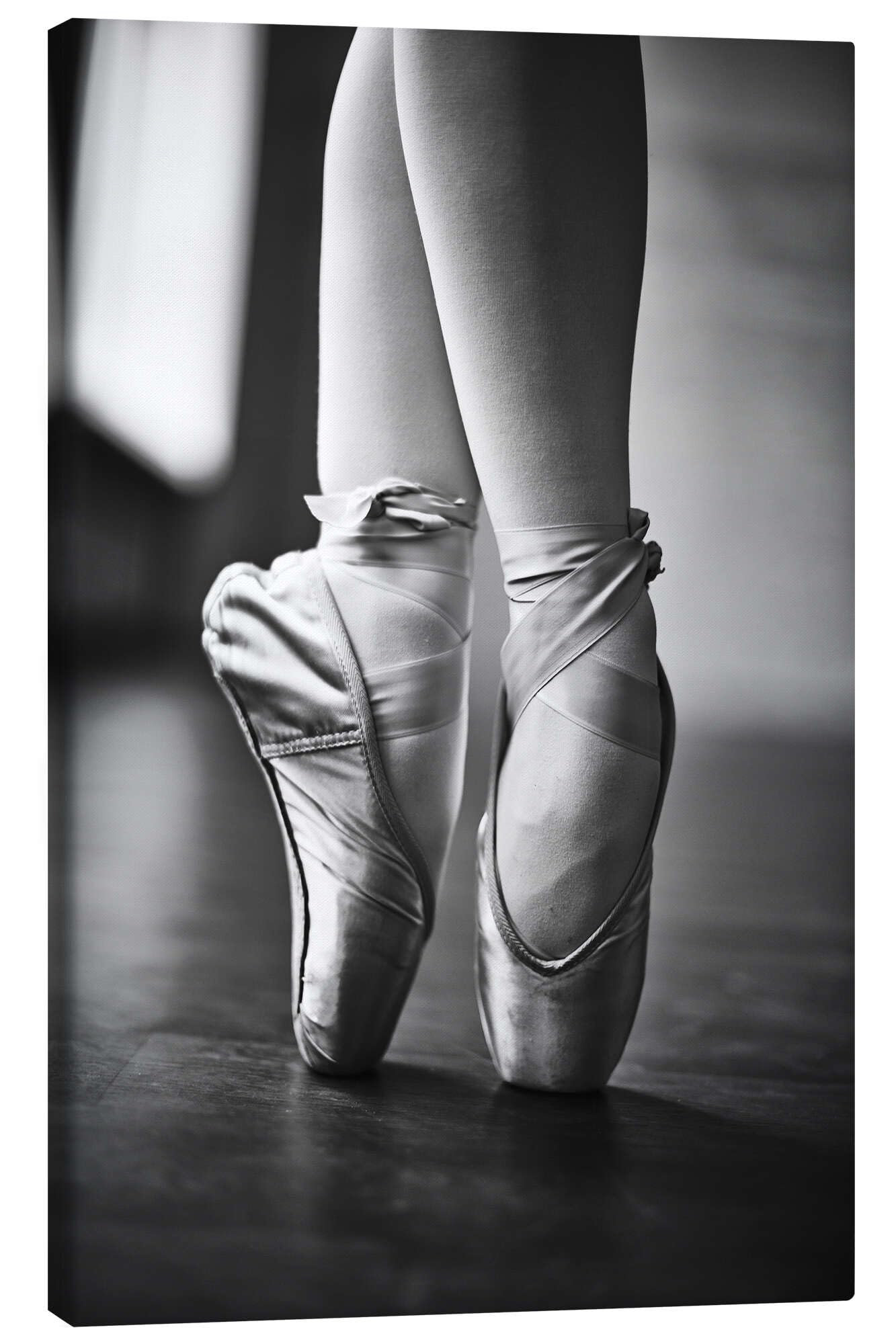 Posterlounge Pieds de danseuse Tableau sur toile
