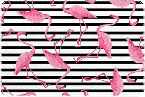 Miniatura 1 de apular Alfombras de baño de flamenco rosa, absorbentes, antideslizantes, suaves, lavables, para cocina, baño, entrada, accesorios de decoración, 16