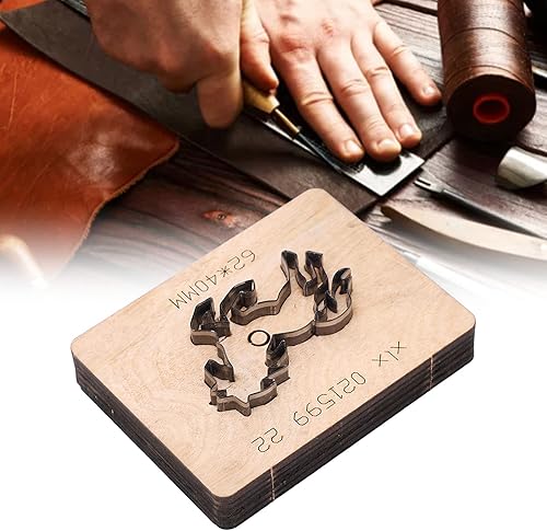 Miniatura 2 de Garosa Troqueles de corte de cuero con forma de caballo Troqueles de metal para álbumes de recortes cortados plantillas hechas a mano Plantilla en