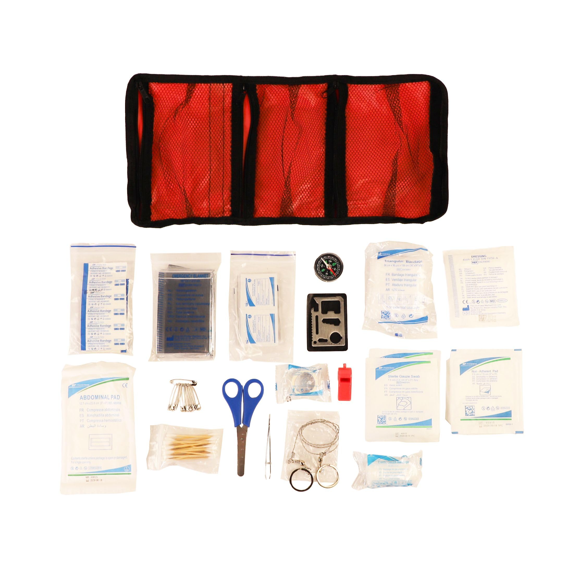 YakAttack Kit de primeros auxilios impermeable para navegación y kayak con bolsa seca, artículos esenciales médicos y de supervivencia de emergencia, equipo para exteriores y viajes, bolsa seca de