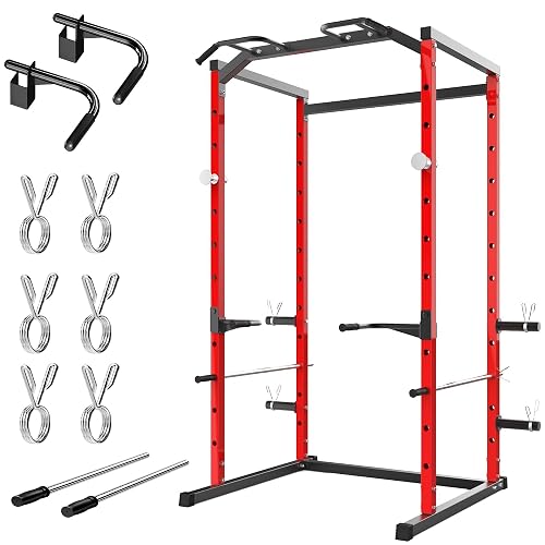 Garvee Power Cage Squat Rack Home product photo (Strength Machines) — ScooterReviewPro review