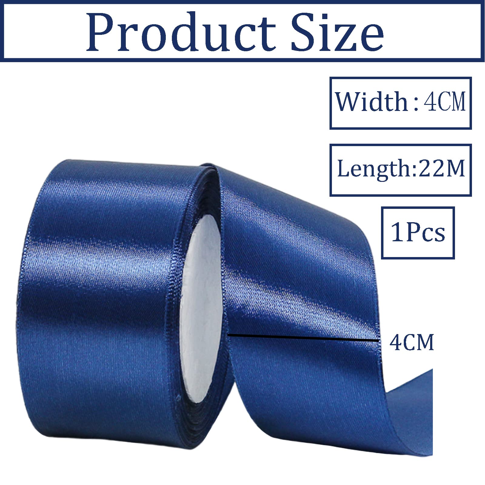POPOYU Ruban Satin Bleu Violet 15mm x 23m Ruban de Noël pour Cadeau Emballage, Ruban Tissu DIY Décoration pour Mariage, Anniversaire Artisanat, Fête POPOYU Ruban Satin Bleu Violet 15mm x 23m Ruban de Noël pour Cadeau Emballage, Ruban Tissu DIY Décoration pour Mariage, Anniversaire Artisanat, Fête
