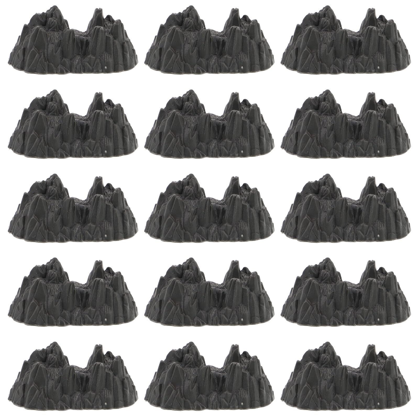 Rocas decorativas de plástico de 6.5 cm para diseñar microadornos paisajísticos