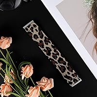 Vista 7 de TOYOUTHS Paquete de 2 bandas compatibles con Fitbit Versa 3 bandas de repuesto para Fitbit Sense, correa elástica de nailon, pulsera de moda