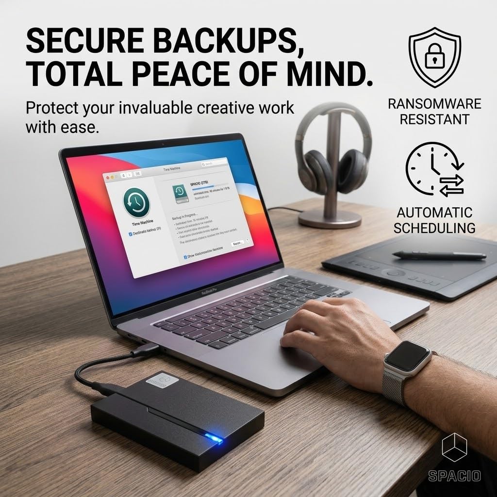 MAYUMI SPACIO 1TB External Hard Disk HDD for Laptop, PC, Mac & Mobile (OTG) — Amazon image 7