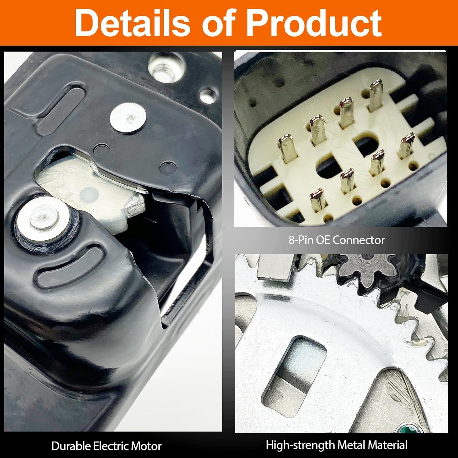 Trunk Latch Compatible with 2013-2019 Explorer Power Rear Liftgate Tailgate Lock Actuator Assembly