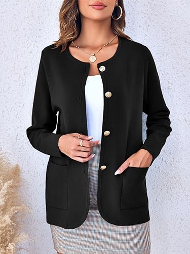 Giacca Donna Saodimallsu - Elegante Con Tasche Per Autunno/Inverno - Foto 2