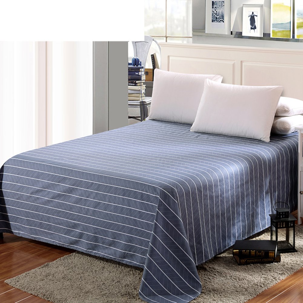 Drap en coton lin respirant et thermorégulateur twill 160x230cm