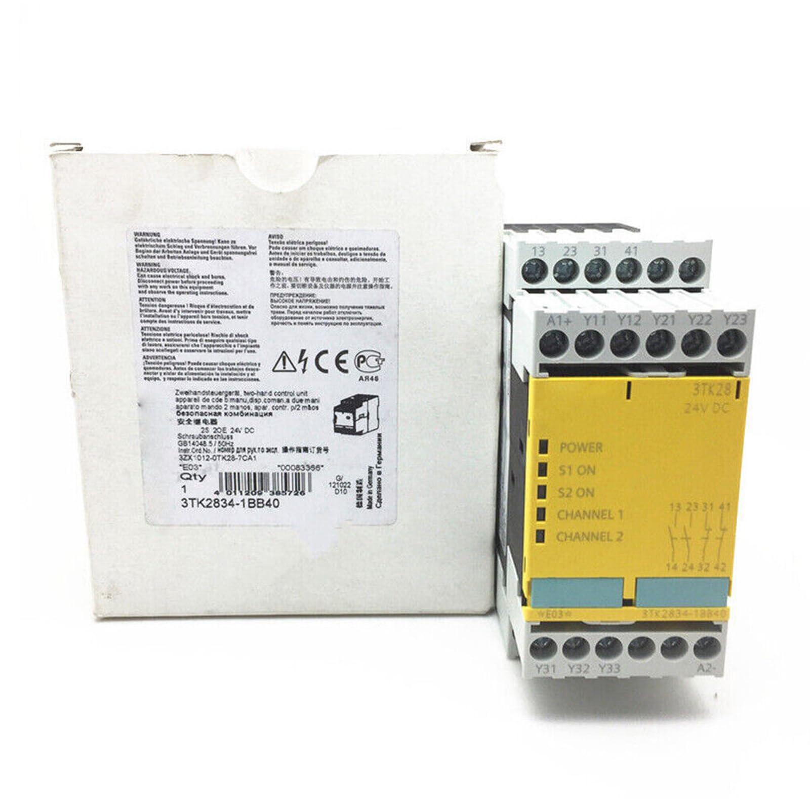 3TK2834-1BB40 PLC-Modul 3TK28341BB40 versiegelt in Box mit Garantie