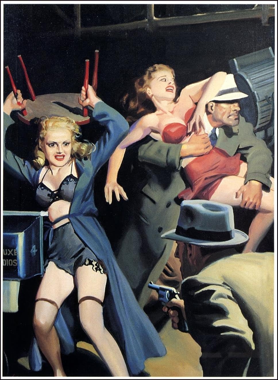Hugh Joseph Ward - Pulp Art and Illustrations - 40 Trading Cards - No Duplicates! with FREE Protective Card Sleeves