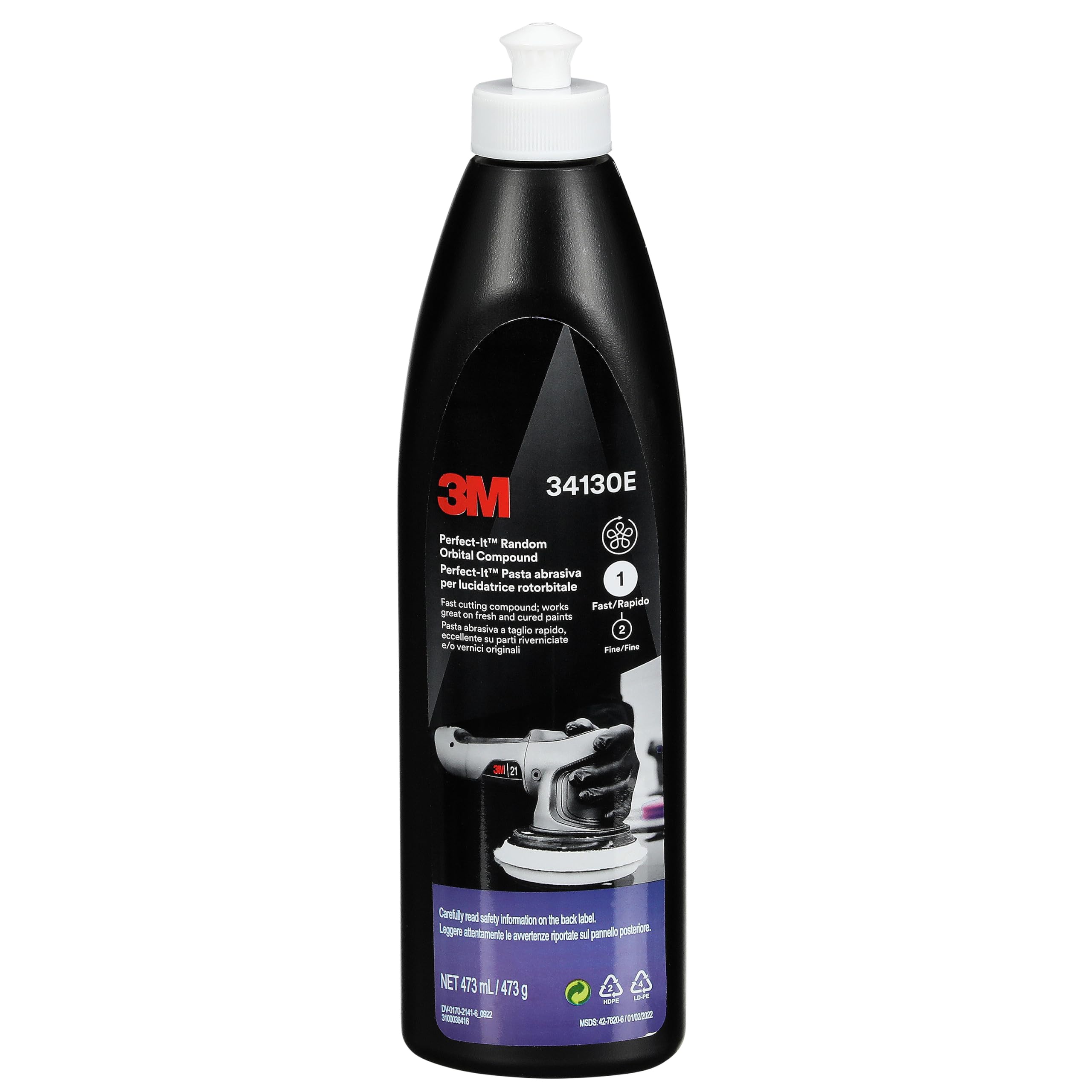 3M Perfect-It Liquide de polissage pour système roto-orbital, 473 ml, 34130E