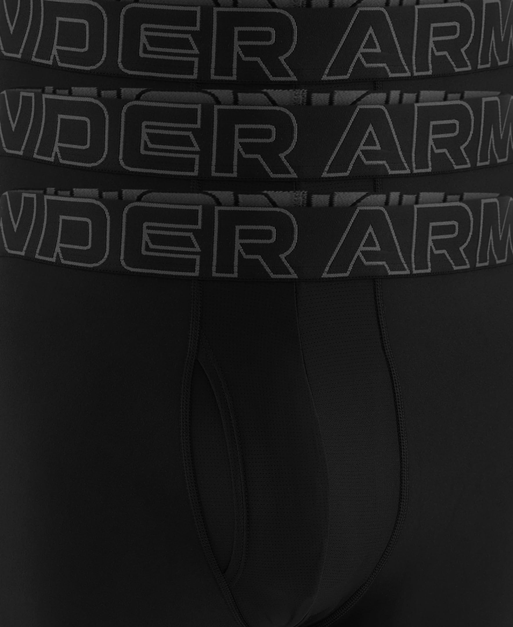 Under Armour UA Performance Tech - Solid 6 In 3pk,Taupe Dusk Ropa Interior de Hombres Hombre (Pack de 3)