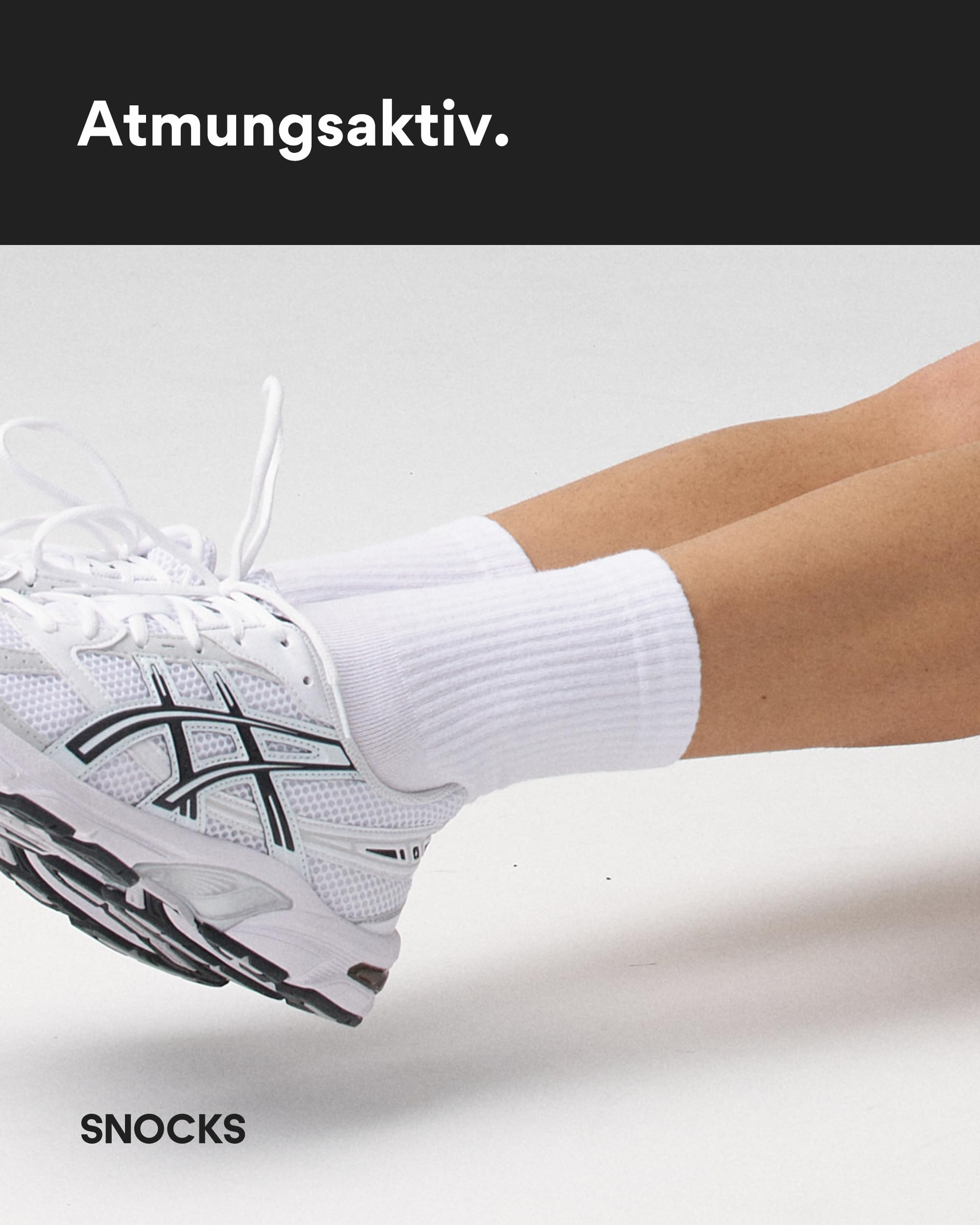 Snocks Tennissocken Herren & Damen aus Bio-Baumwolle 2–4 Paar – Hochwertige Materialien & multifunktional – Lange Socken – Ideal für Sport & Freizeit – Gr. 35–50