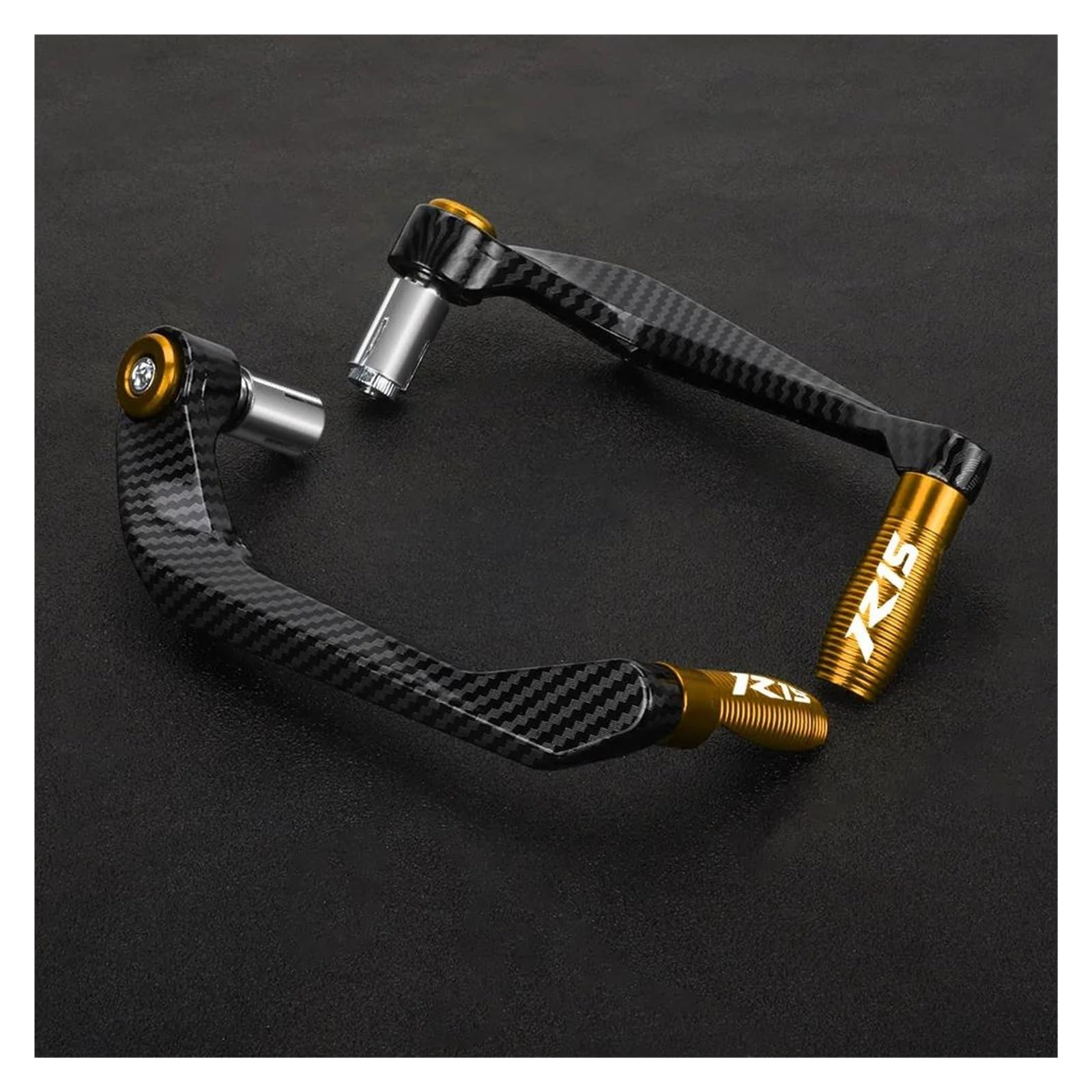 Aobeyo Gold For Yamaha Yzf-R15 Yzfr15 Yzf R15 V3 2026 Motorcycle Brake Clutch Lever Guards(Gold)