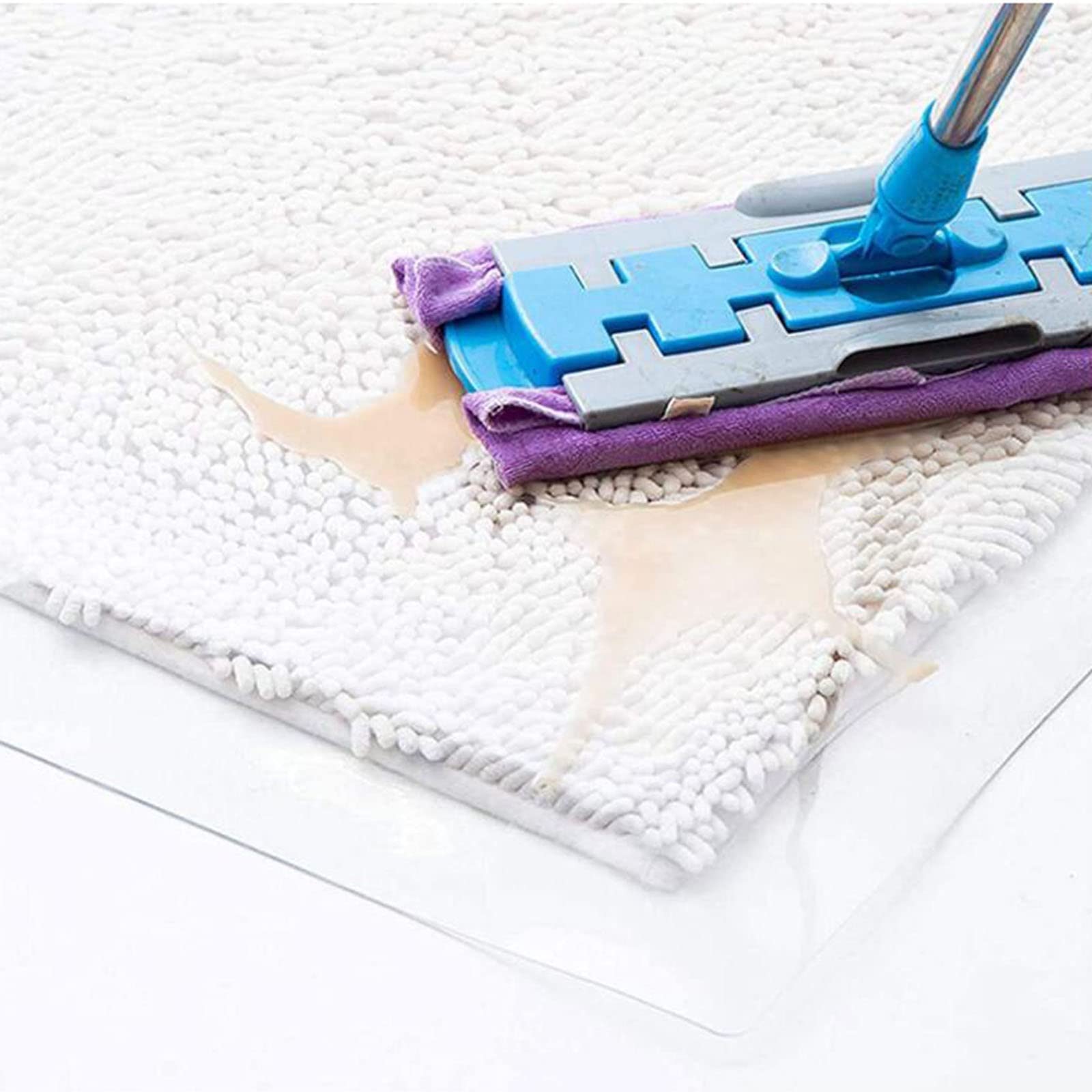 Alfombrilla transparente para silla de pelo bajo, 1 mm, protector de suelo de plástico antiestático, antideslizante, disponible en tamaños de 70/90/110/130/150 cm