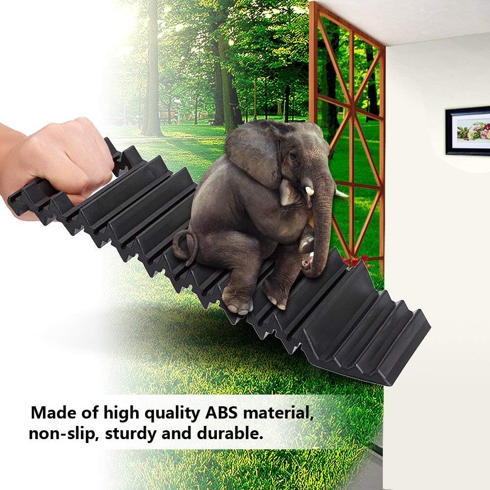 Car Wheel AntiSkid Pad, Keenso NonSlip Emergency Tire Traction Mat Plate for Snow Mud Ice Sand Universal (1PCS) Anti-Slip Chains