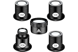 5 Magnifying Loupes for Precision Work: Jewelers, Watchmakers, and Hobbyists' Essential Tool