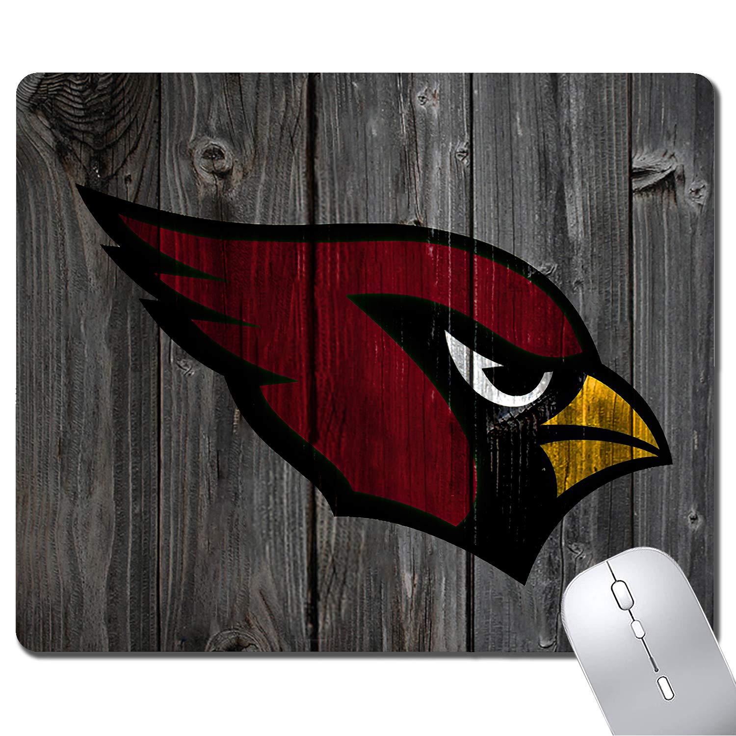 Tmoschops Mouse Pad Vintage Wood Texture Background Mouse pad Non-Slip Rubber Gaming Mouse Pad Rectangle Unique Design Mouse Pads for Computers Laptop