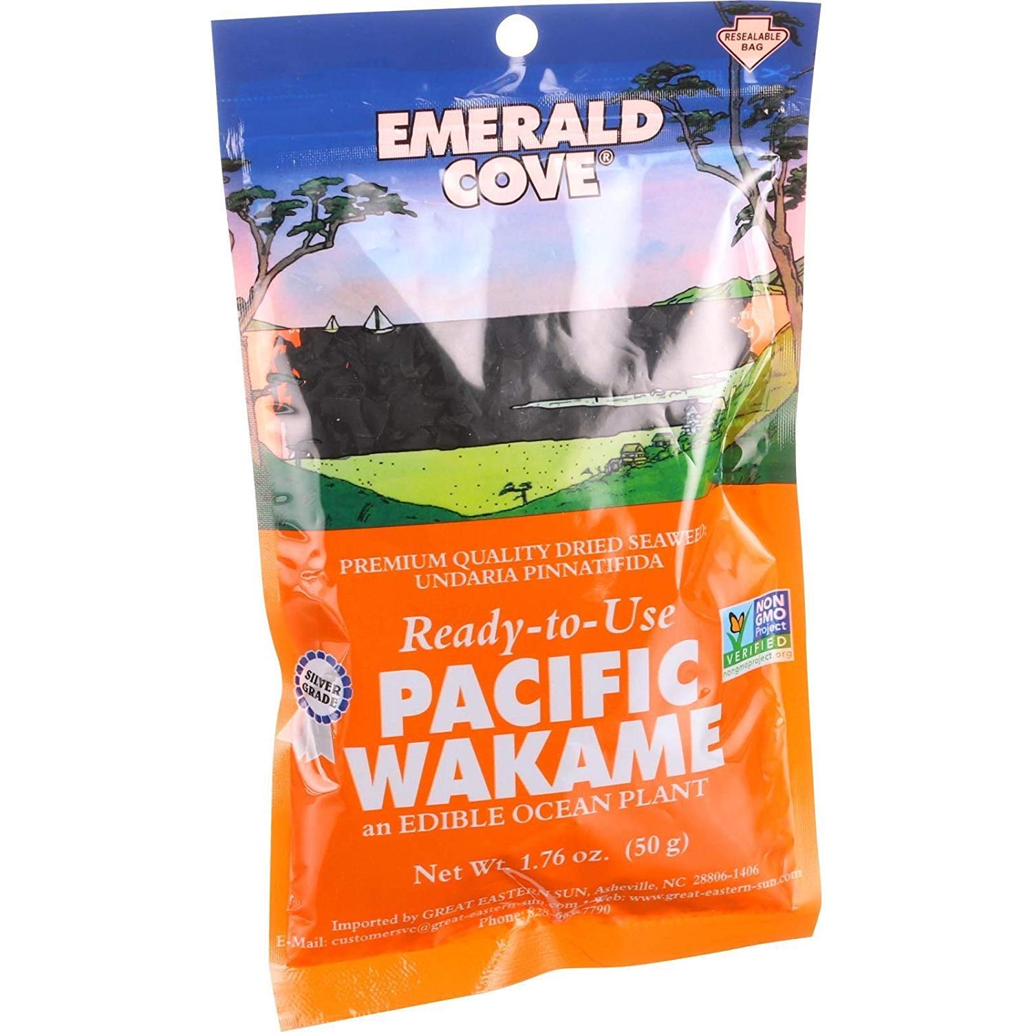 EMERALD COVE SEA VEG WAKAME ORG, 1.76 OZ