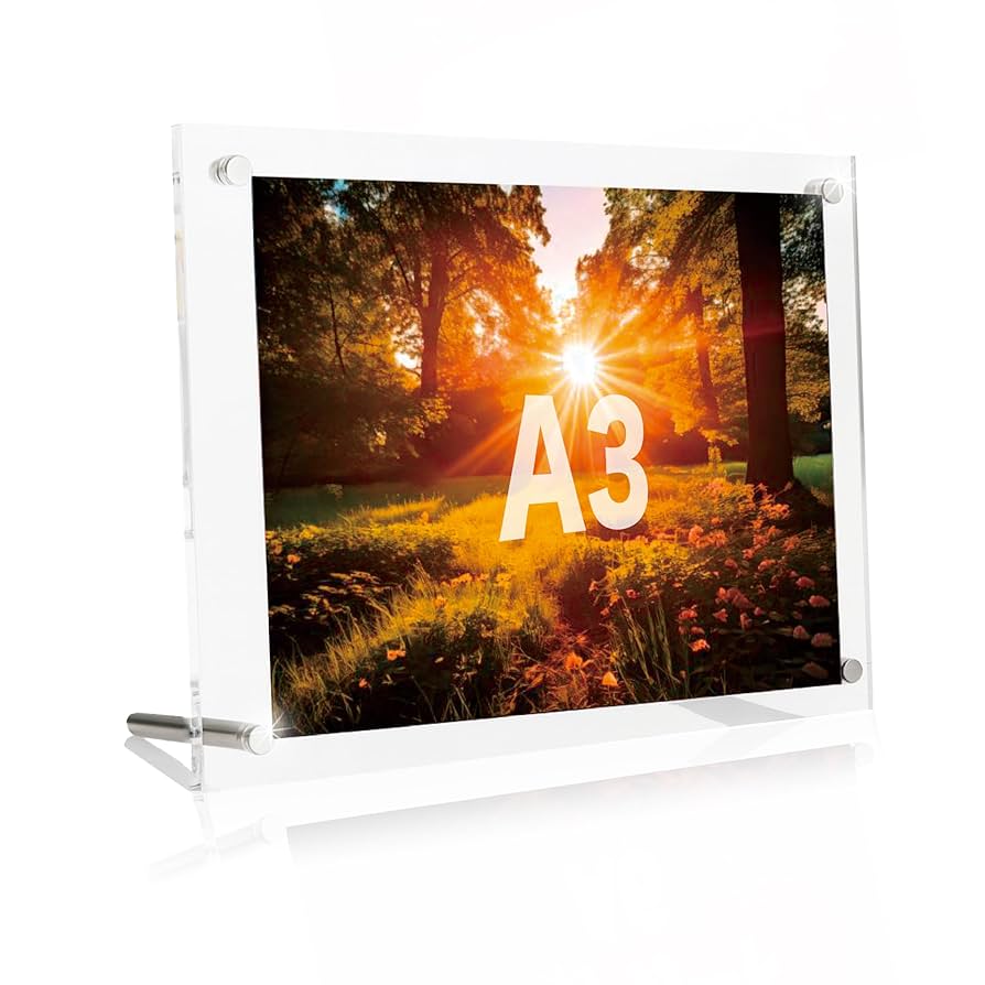 Amazon.co.jp: benrii A3 アクリルフォトフレーム 写真