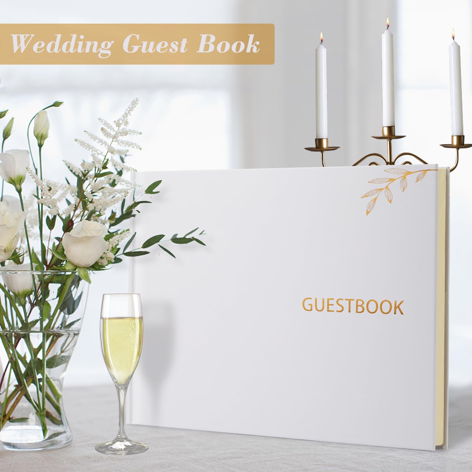 AmzLinkal Livre D'or De Mariage Avec Questions à Remplir - Livre De