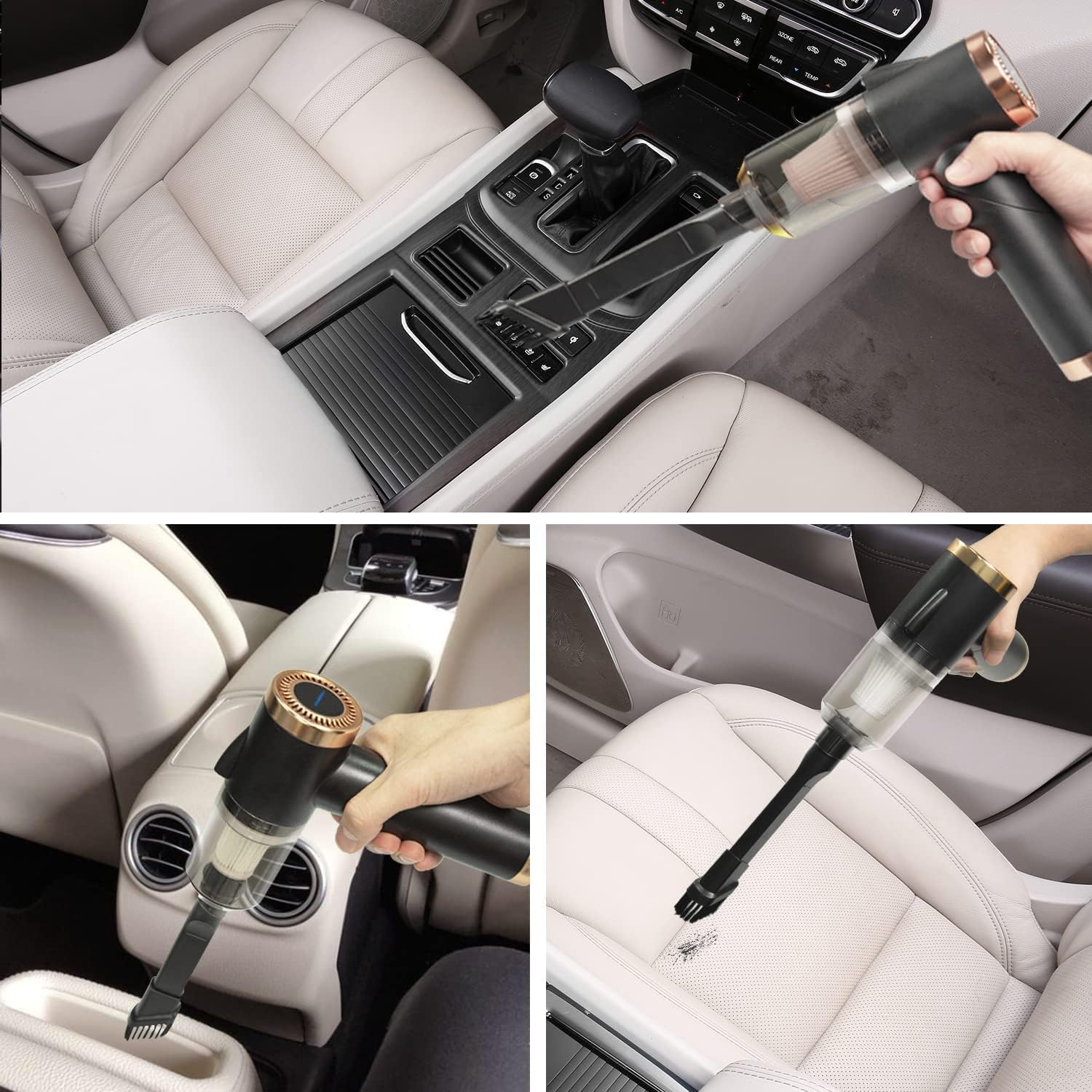 ColorCoral 2 Car Cleaning Slime +1 Foldable Handheld Vacuum Cleaner : Home & Kitchen