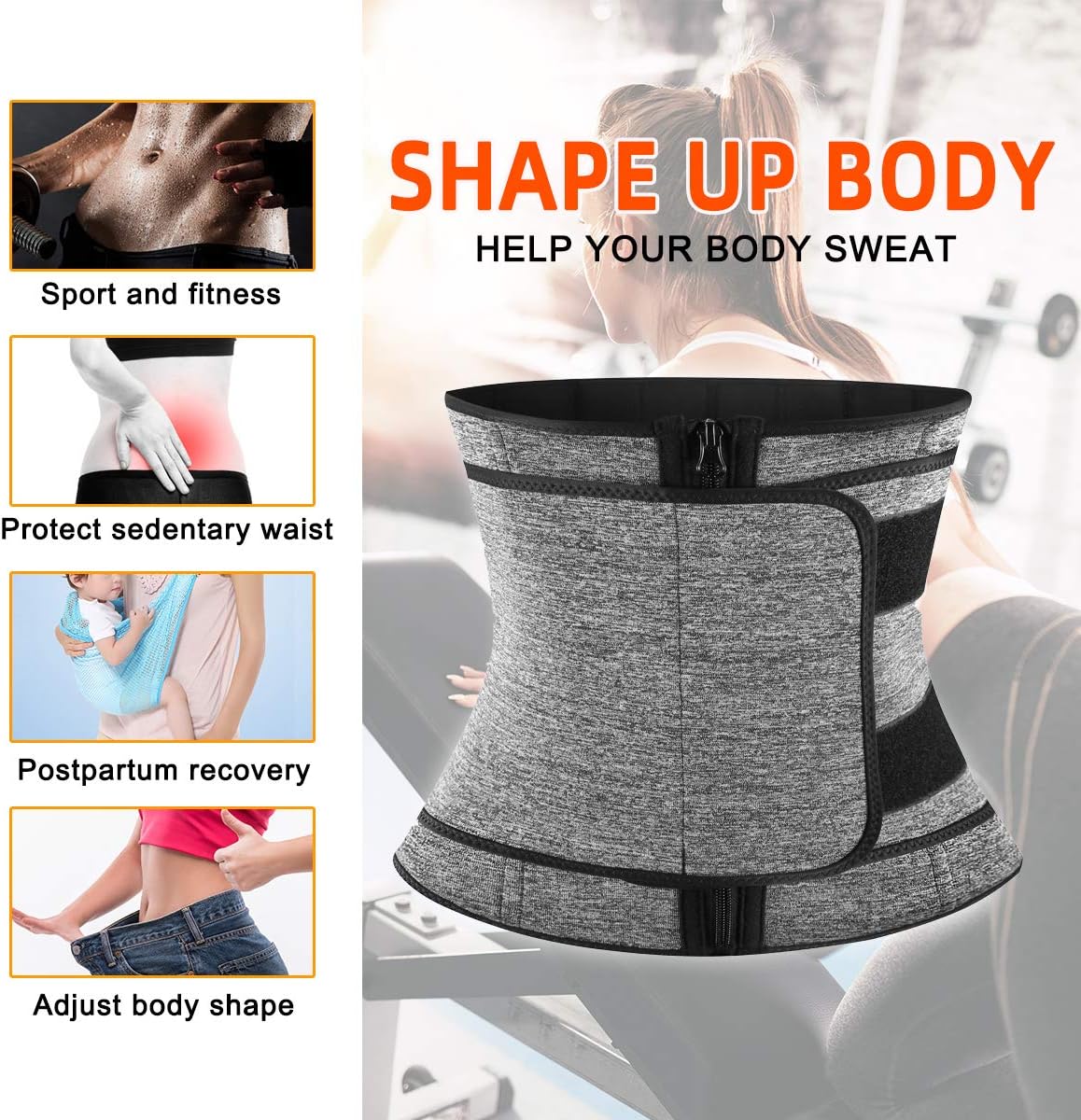 Women Neoprene Corset Waist Trainer 