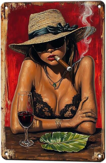 Vintage Metal Signs Pin-Up Wall Art image