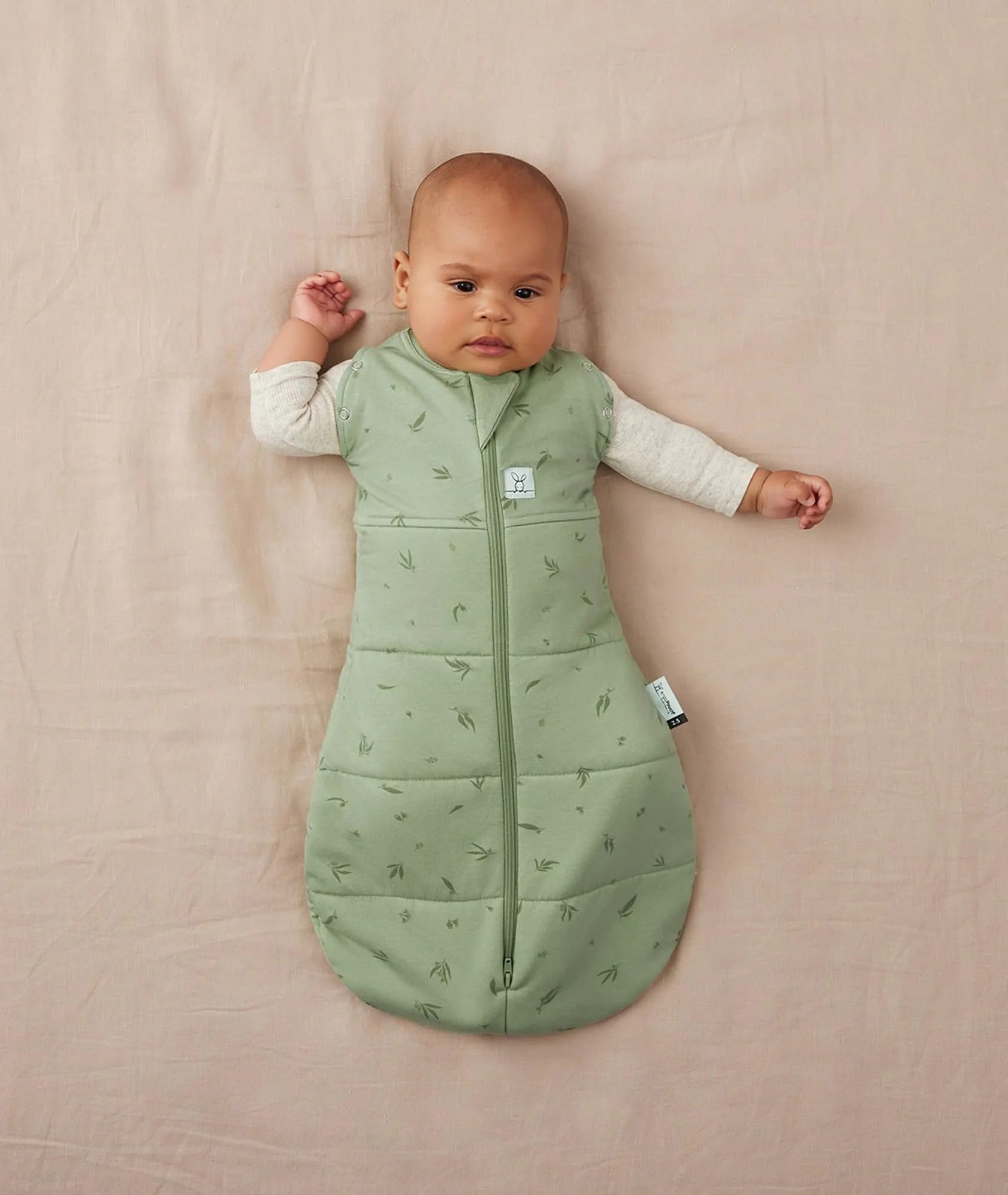 ergoPouch Cocoon Swaddle Sack 3.5 TOG, Baby Sleep Sack, Gentle Snug Fit Helps Calm Startle Reflex - Image 2