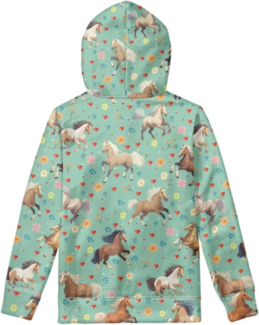 WELLFLYHOM Unisex Kids Teens Sweatshirts Youth Girls Boys Hoodies and Sweaters Hooded Pullover Tops Age 6-16