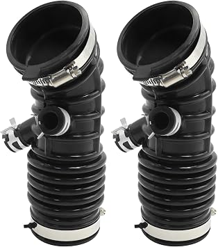 2Pcs 16576-JK21A Air Intake Hose, Replacement for Infiniti G35 2007-2008 EX35 2008-2010, Replaces 16576-JK20A 16576-JK21B 16576-JK20B Rear Left and Right