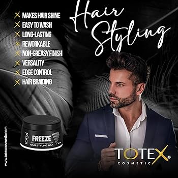 Amazon.com : Totex Freeze Hair Styling Wax | Strong Hold Freeze