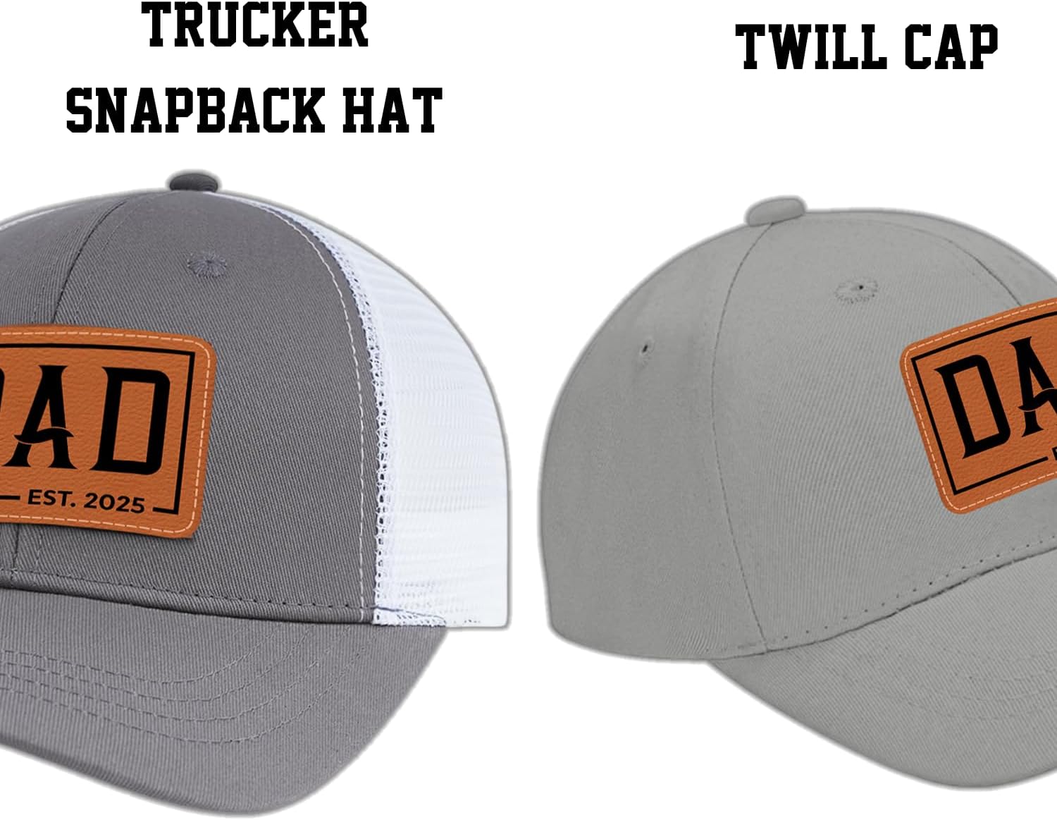 GABITA Personalized Dad Est 2025, Custom Daddy Grandad Hat for Men Father Dad Grandfather, Birth Day Gift - Image 4