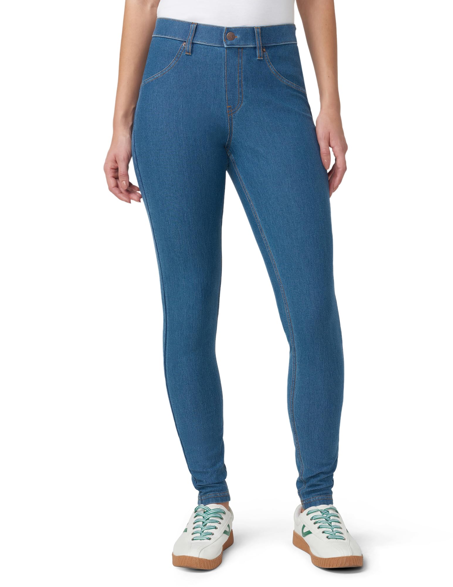 HUE Womens High Rise Denim Legging