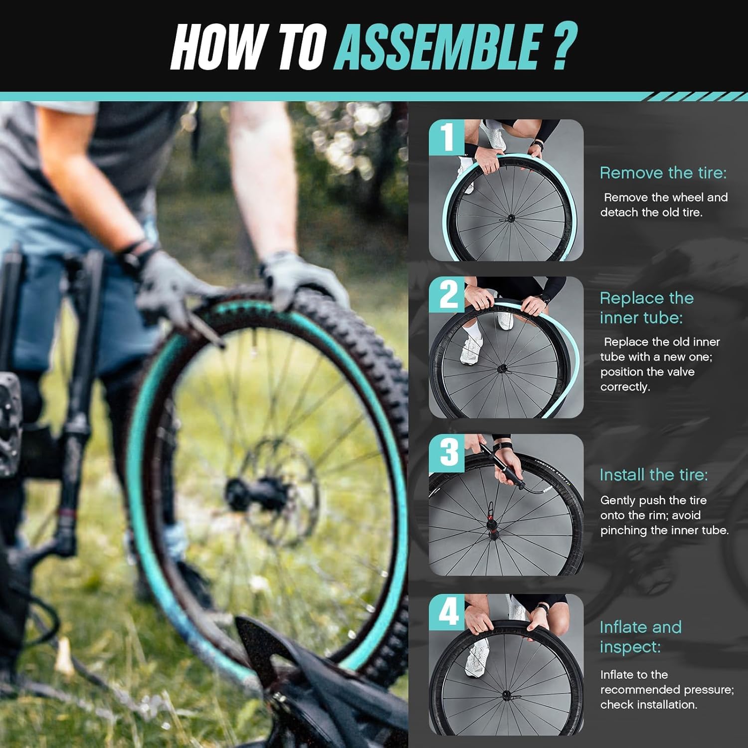 2x Fahrradschlauch 26 Zoll TPU - Leicht & Pannensicher Mit Presta Ventil