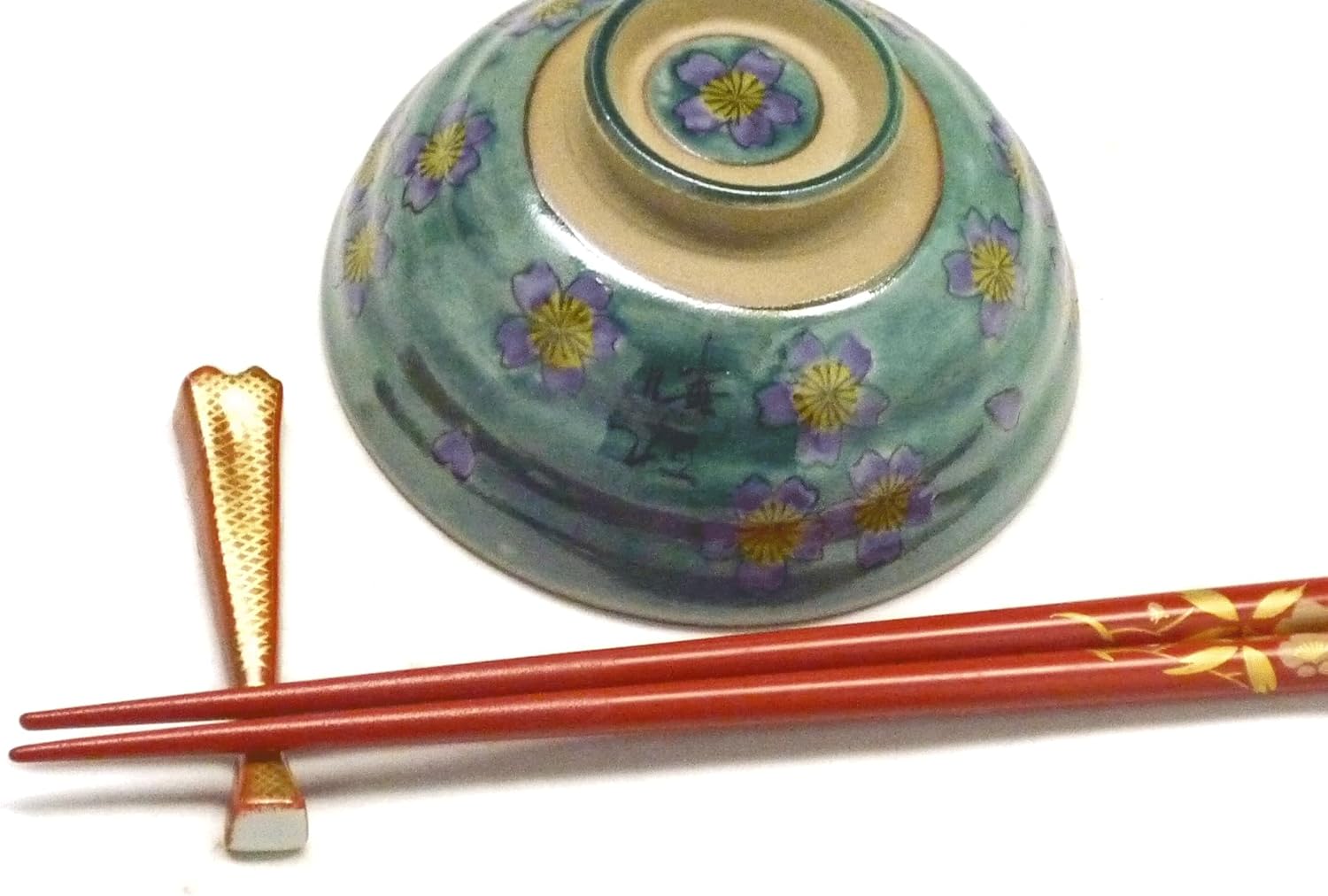 Kutani japanese porcelain【Chopsticks Rest】Single Item